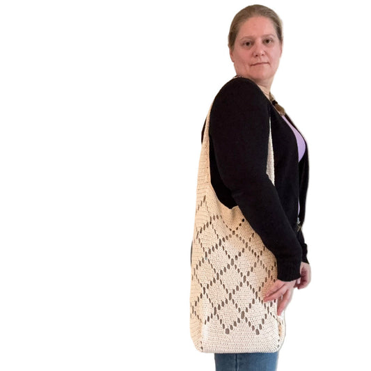 Crochet Diamond Bag