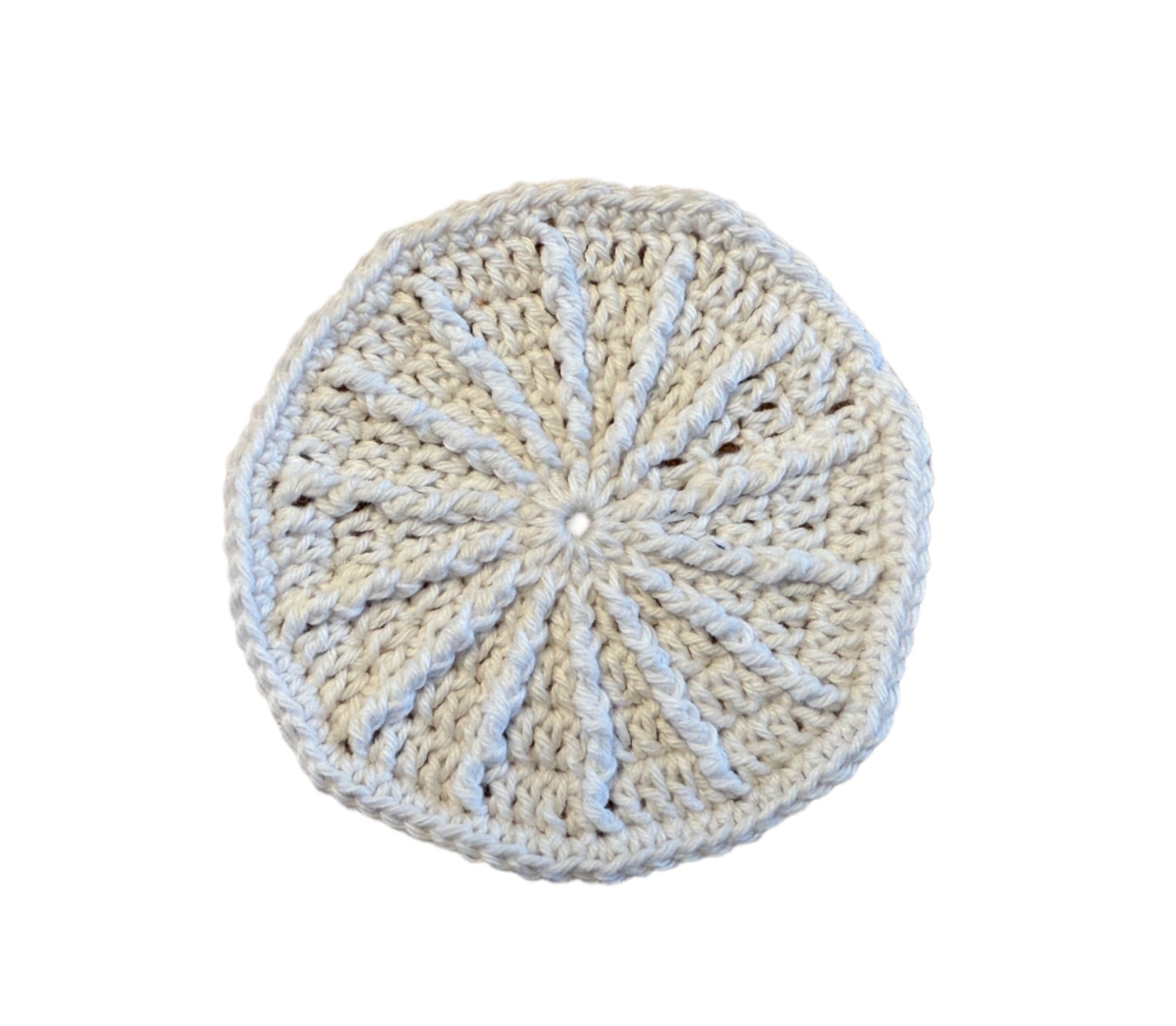 Round crochet resuseable makeup remover pad or scrubbiesXL